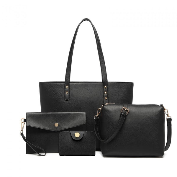 bag  Miss Lulu 4 Piece Handbag Set Moda Bags Moda Bags
