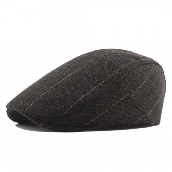 bag  Men's Newsboy Baker Boy Herringbone Flat Cap Hat Moda Bags Moda Bags