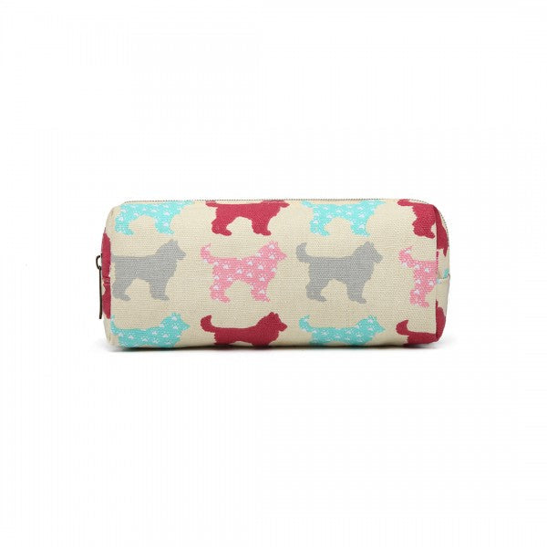 bag  Miss Lulu Canvas Pencil Case Dog Moda Bags Moda Bags