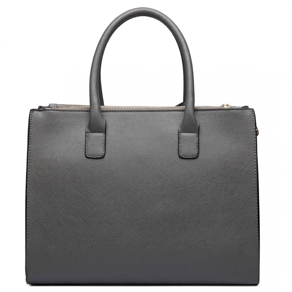 bag  Miss Lulu Raised Cord Tote Handbag Faux Leather Moda Bags Moda Bags