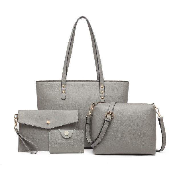 bag  Miss Lulu 4 Piece Handbag Set Moda Bags Moda Bags