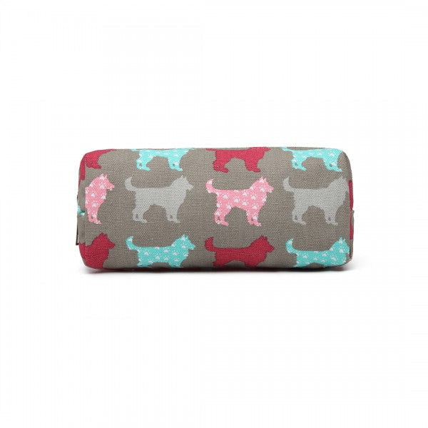 bag  Miss Lulu Canvas Pencil Case Dog Moda Bags Moda Bags