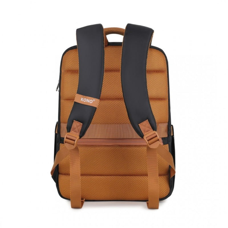 Water-Resistant Laptop Backpack with USB Charging