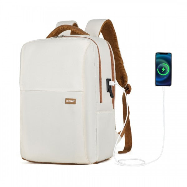 Laptop Backpack with USB Charging Business Rucksack