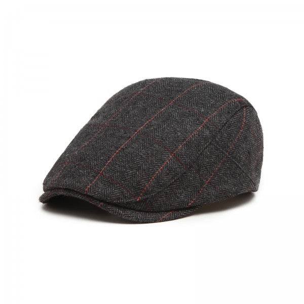 bag  Men's Newsboy Baker Boy Herringbone Flat Cap Hat Moda Bags Moda Bags