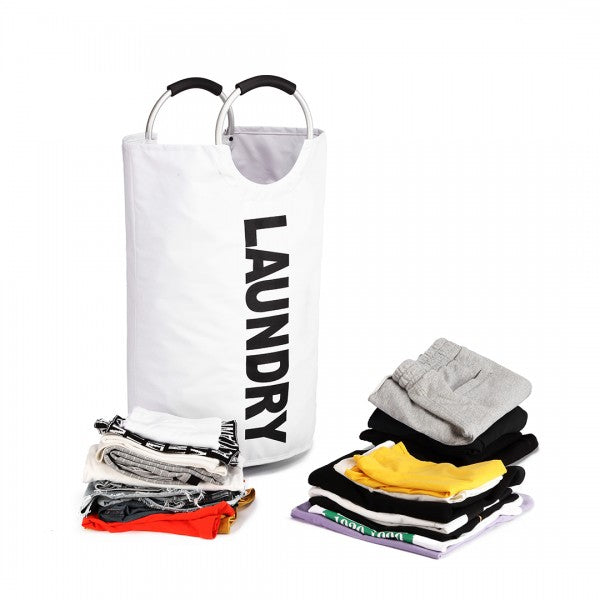 bag  KONO COLLAPSIBLE FABRIC LAUNDRY BASKET HAMPER Moda Bags Moda Bags