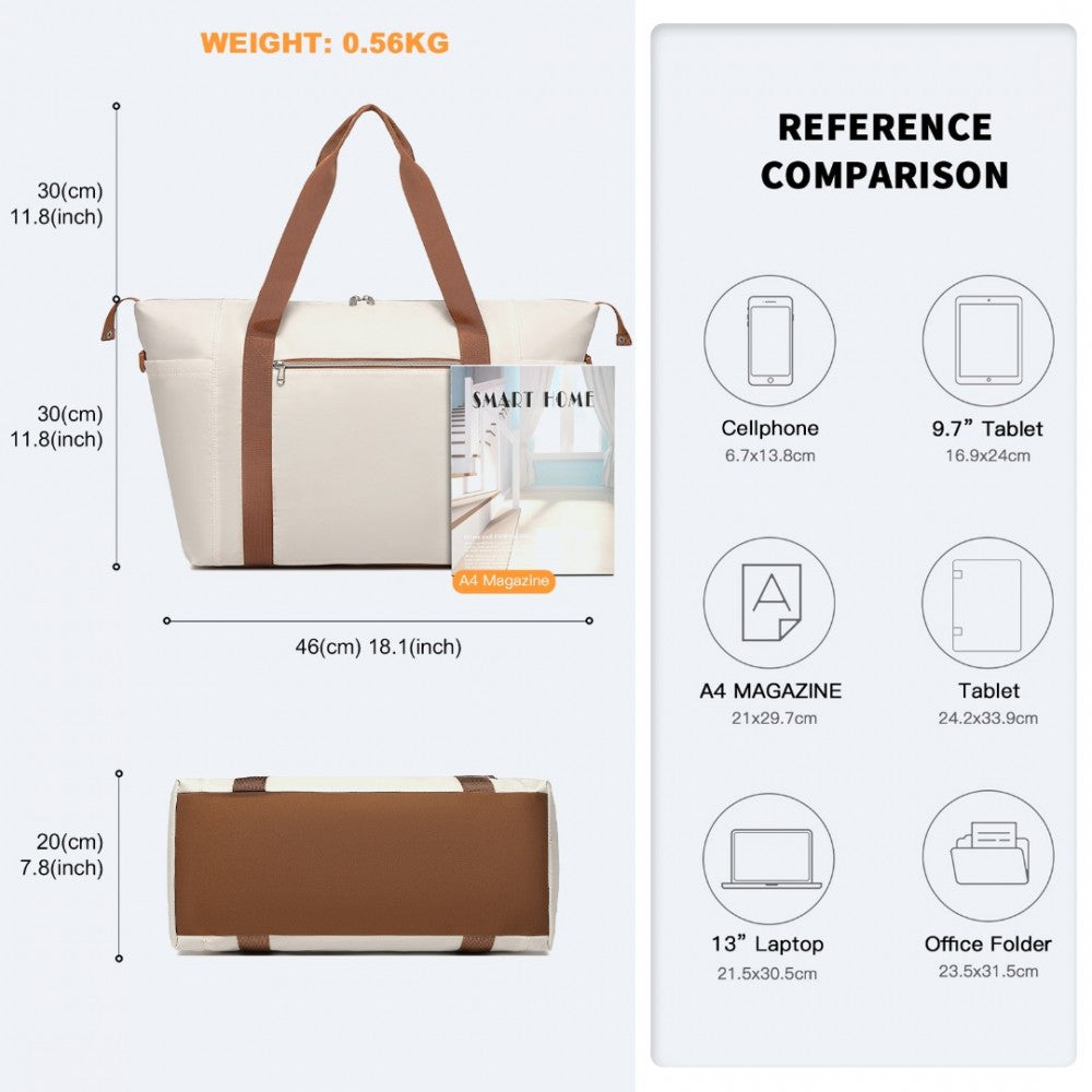 bag  Water-Resistant Large Travel Gym Duffel Bag Moda Bags My Store