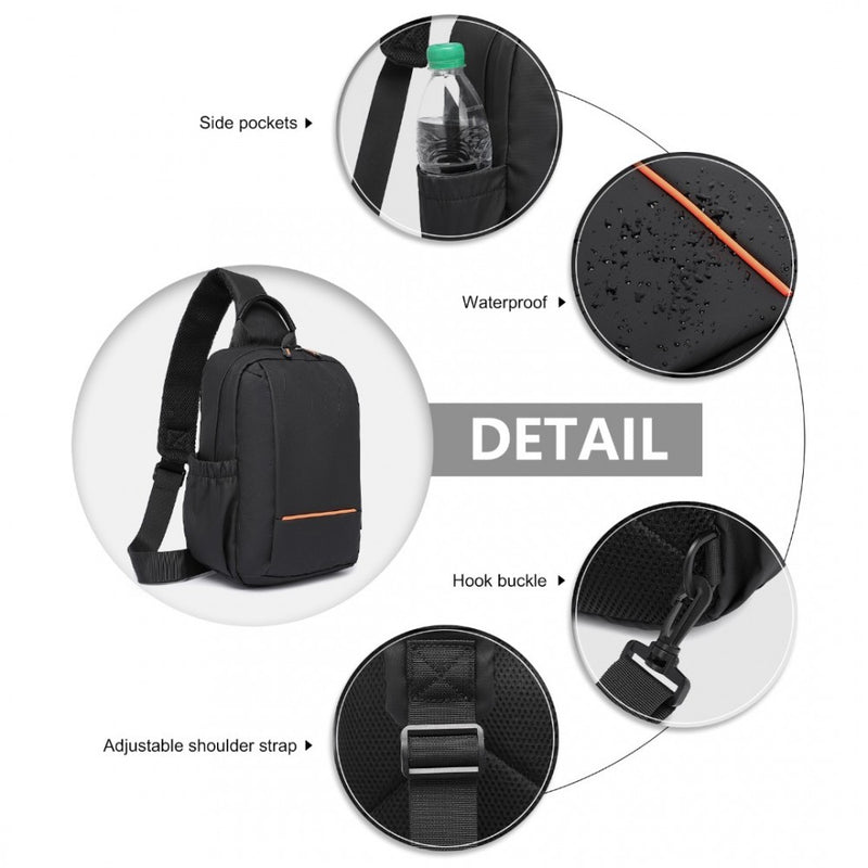 Water-Resistant Ultra-Thin Lightweight Sling Bag