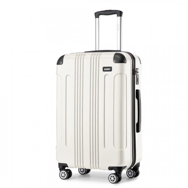 bag  Kono 24 Inch ABS Lightweight Compact Hard Shell Moda Bags Moda Bags