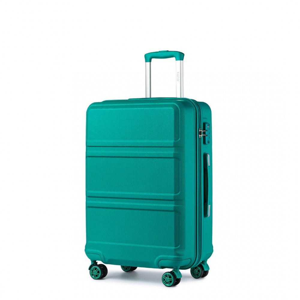bag  Kono ABS 20 Inch Sculpted Horizontal Design Cabin Luggage Moda Bags Moda Bags