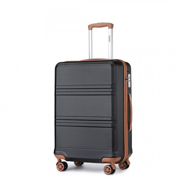 bag  Kono ABS 20 Inch Sculpted Horizontal Design Cabin Luggage Moda Bags Moda Bags