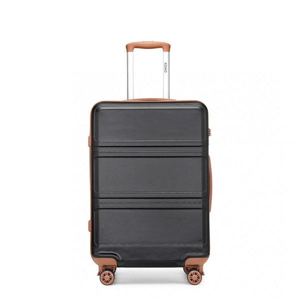 bag  Kono ABS 20 Inch Sculpted Horizontal Design Cabin Luggage Moda Bags Moda Bags