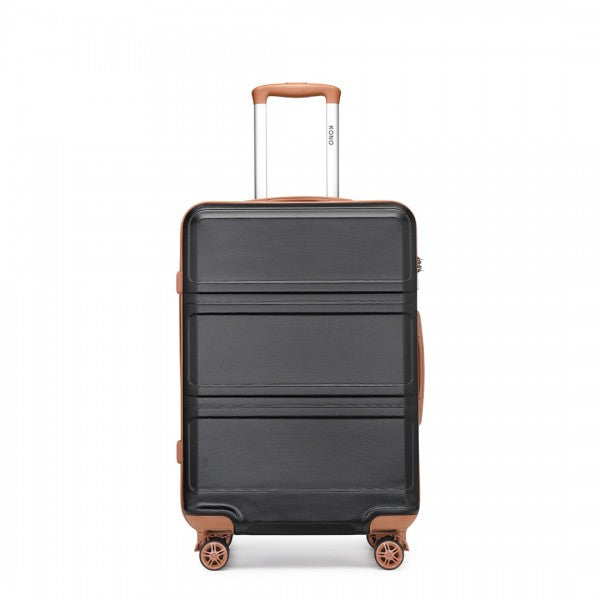 bag  Kono ABS 20 Inch Sculpted Horizontal Design Cabin Luggage Moda Bags Moda Bags