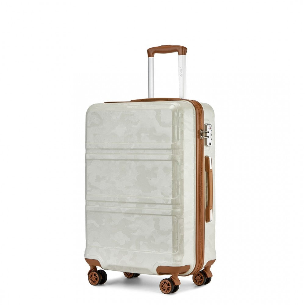 bag  Kono ABS 20 Inch Sculpted Horizontal Design Cabin Luggage Moda Bags Moda Bags