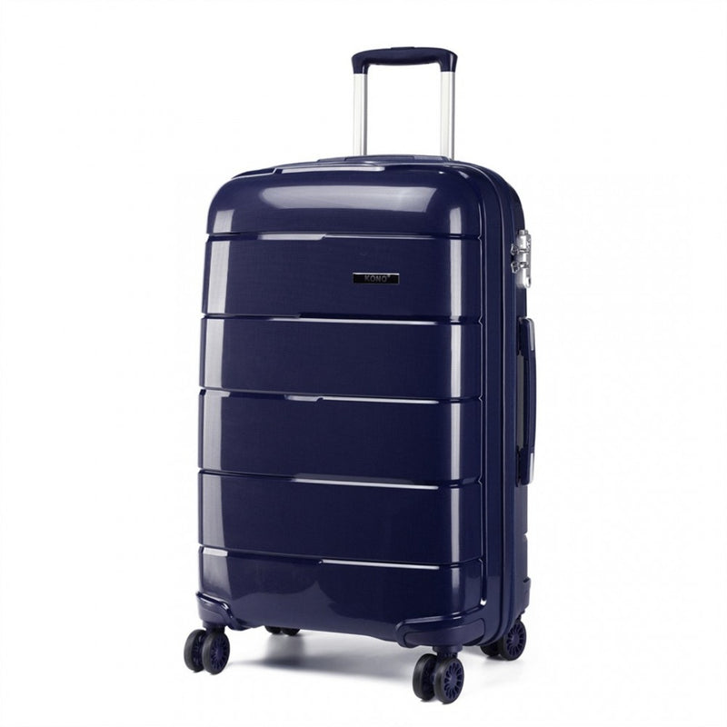 28 INCH HARD SHELL PP SUITCASE - NAVY