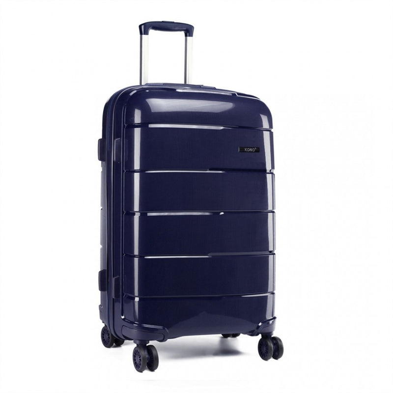 20 INCH CABIN SIZE HARD SHELL PP SUITCASE - NAVY