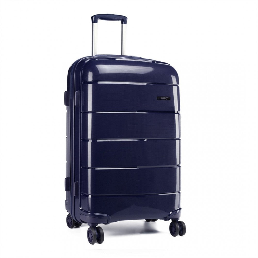 bag  20-24-28” HARD SHELL PP SUITCASE SET - NAVY Moda Bags Moda Bags
