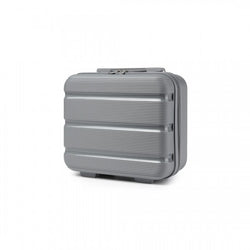 Kono 14 Inch Bright Hard Shell PP Vanity Case - Grey