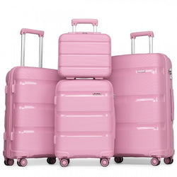 Vanity Case 4 Pieces Set - Classic Collection - Pink