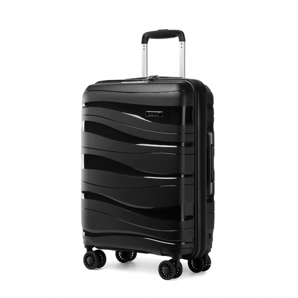 bag  Kono 24 Inch Lightweight Polypropylene Hard Shell Suitcase Moda Bags Moda Bags
