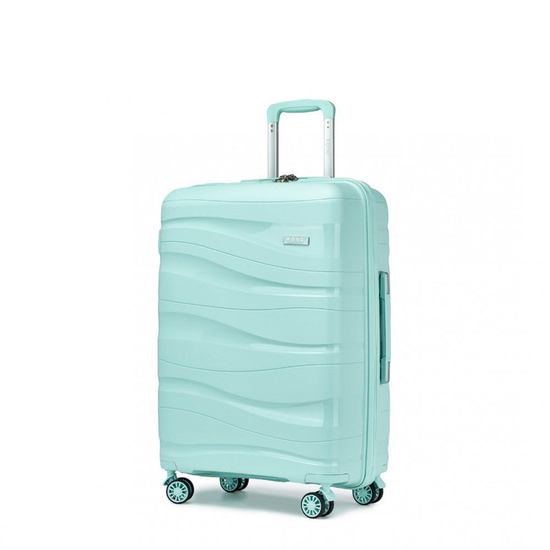 bag  Kono 28 Inch Lightweight Polypropylene Hard Shell Suitcase Moda Bags Moda Bags