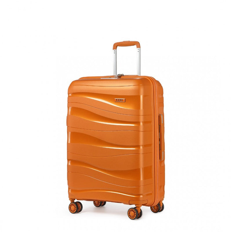 bag  Kono 28 Inch Lightweight Polypropylene Hard Shell Suitcase Moda Bags Moda Bags