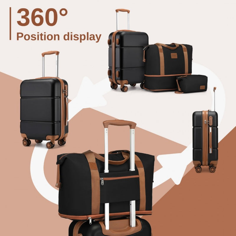 Premium ABS Cabin Carry-On Suitcase Set