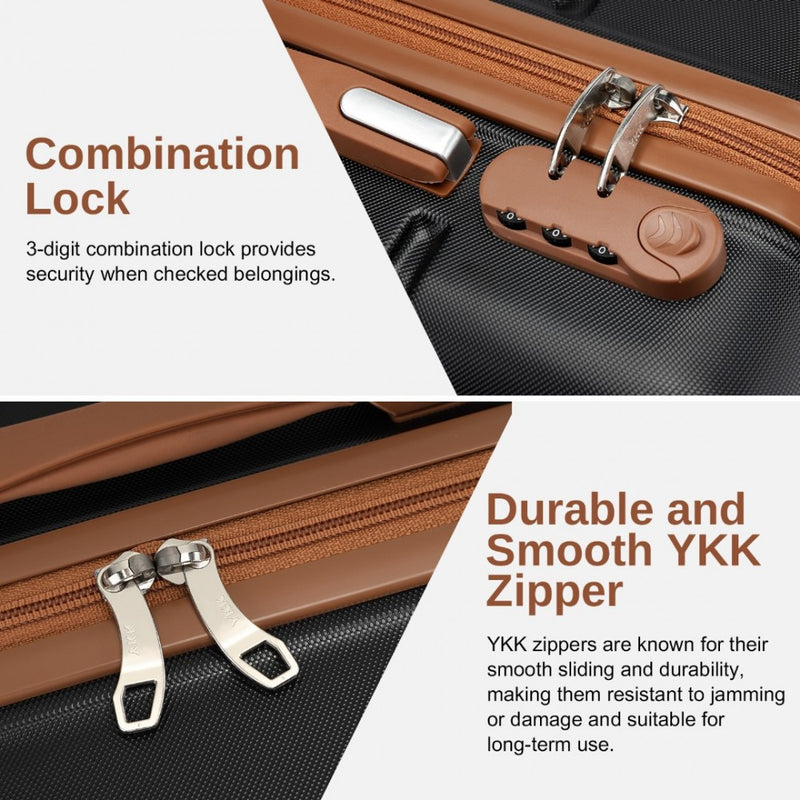 Premium ABS Cabin Carry-On Suitcase Set