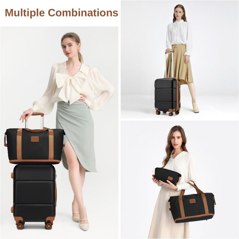 Premium ABS Cabin Carry-On Suitcase Set