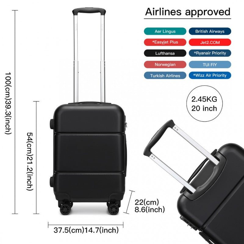 20 Inch Premium ABS Cabin Carry-On Suitcase