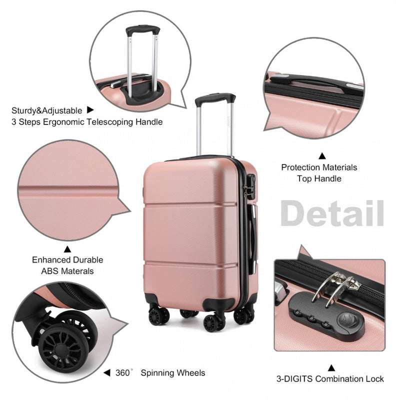 20 Inch Premium ABS Cabin Carry-On Suitcase