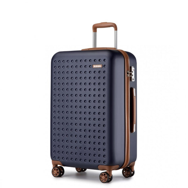 bag  Kono Stylish ABS+PC 28 Inch Polka Dot Hard Shell Moda Bags Moda Bags