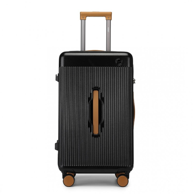 Premium Hard Shell Check-In Suitcase - Black