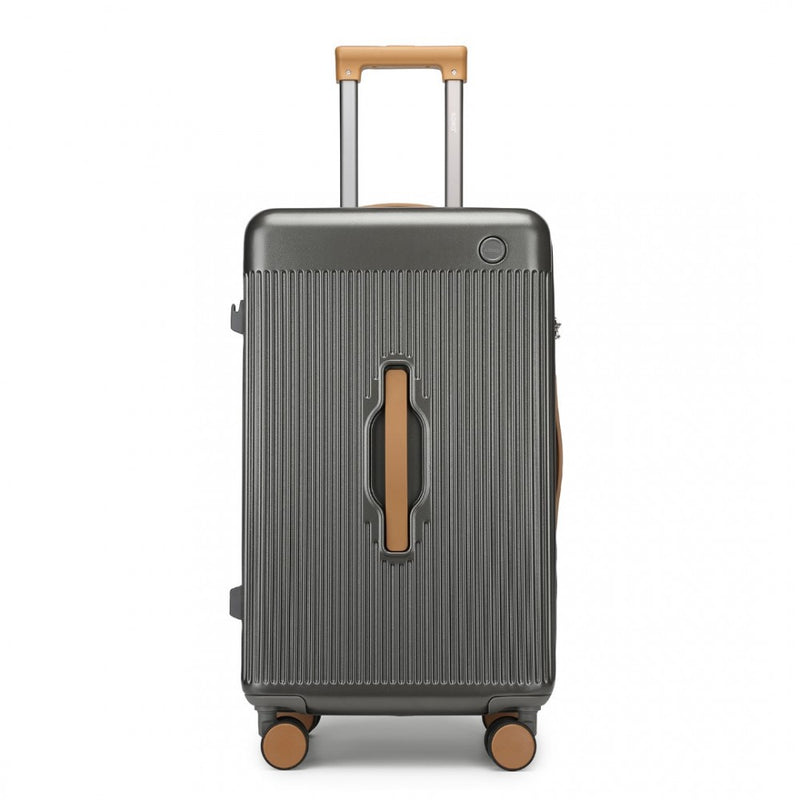 Hard Shell Check-In Suitcase - Grey