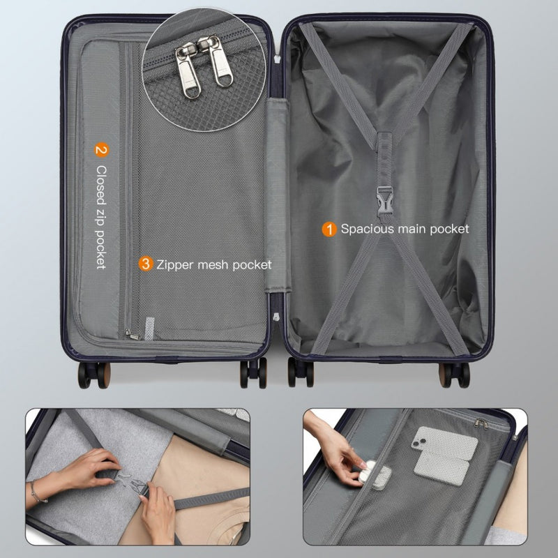 Premium Hard Shell Check-In Suitcase