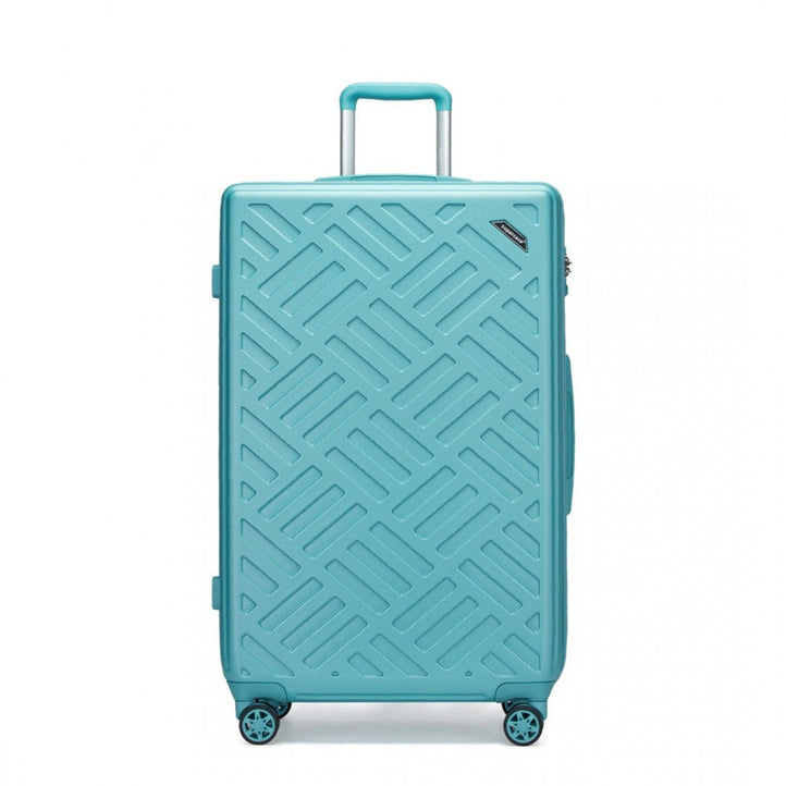 bag  Supercase 28 Inch Sleek Geometric Pattern Hard Shell Moda Bags Moda Bags