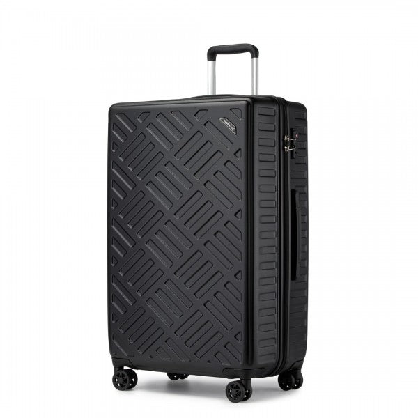 bag  Supercase 28 Inch Sleek Geometric Pattern Hard Shell Moda Bags Moda Bags