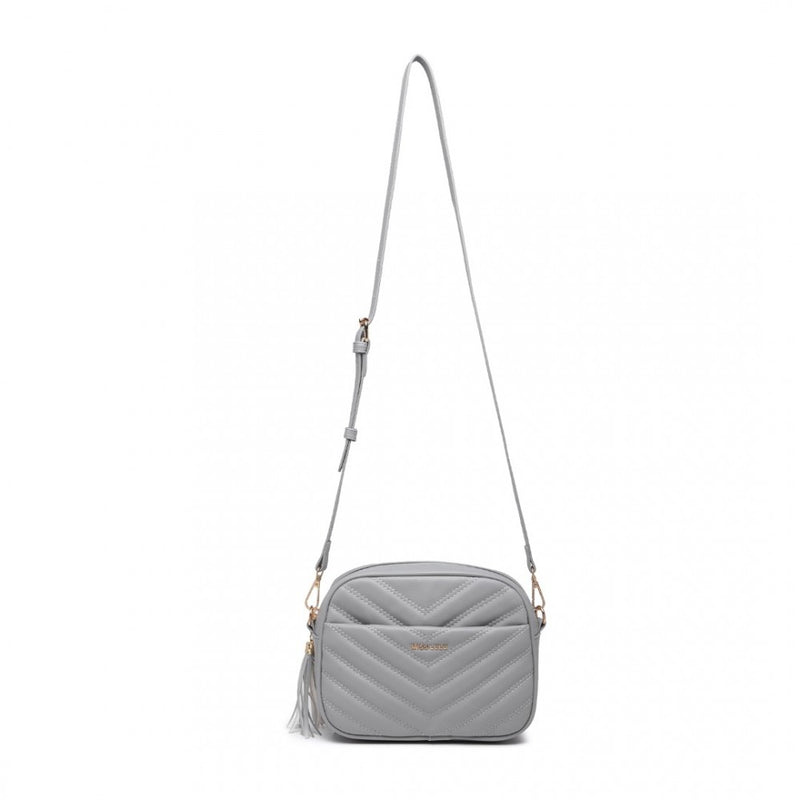 Lightweight Quilted Leather Cross body Bag