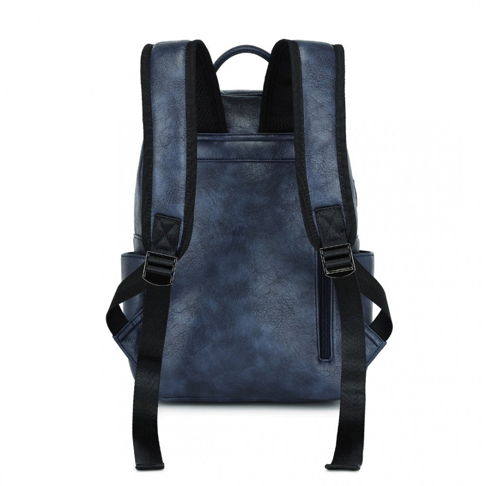 bag  Fashion PU Leather Skull Studded Backpack Designer Moda Bags My Store