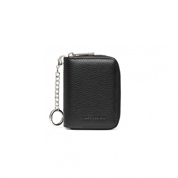 LP2120 - Miss Lulu RFID Blocking Basic Zip Around Wallet - Black