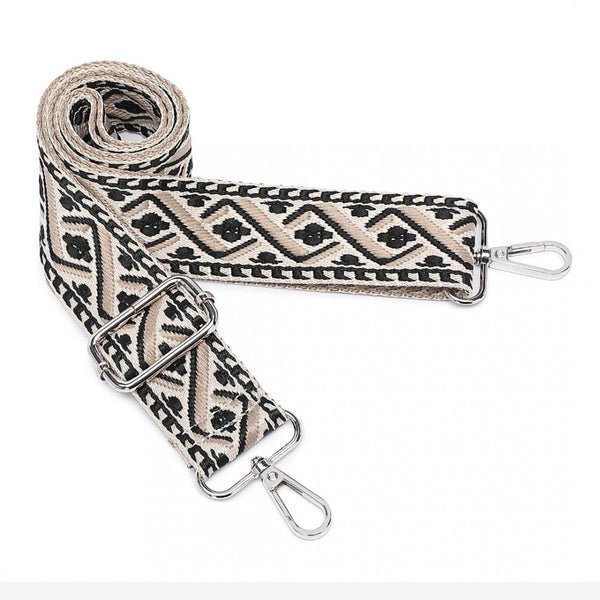 Stylish Adjustable Patterned Shoulder Strap